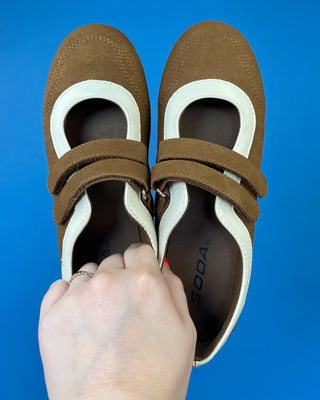 The Dotty Velcro Mary Jane Style Sneaker