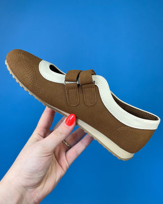 The Dotty Velcro Mary Jane Style Sneaker