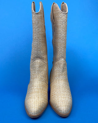 The Astrid Raffia Boots