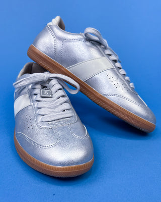 The Sasha Silver Sneaker