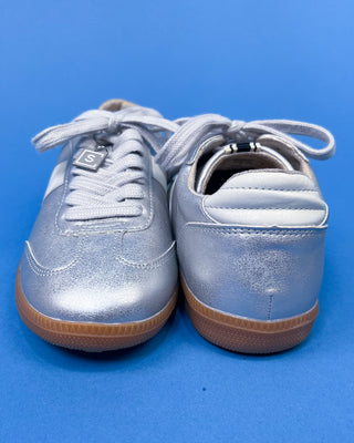 The Sasha Silver Sneaker