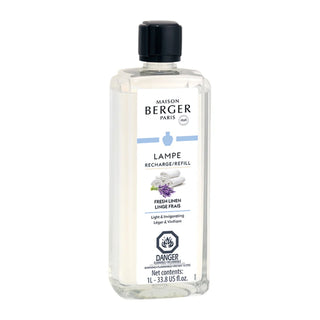 Maison Berger refill bottle for a diffuser on a white background