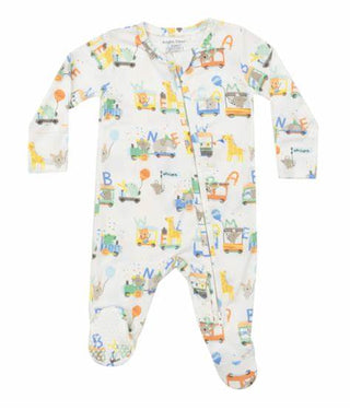 Angel Dear Printed Zipper Footie *More Colors*