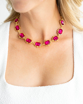 Susan Shaw Collins Tennis Necklace