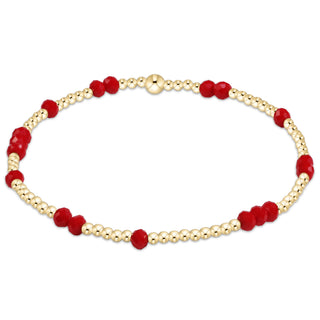 Shop the Enewton Gameday Flirty Hope Unwritten Bracelet featuring gold beads and colorful accents. Available in Black, Golden Yellow, and Red.