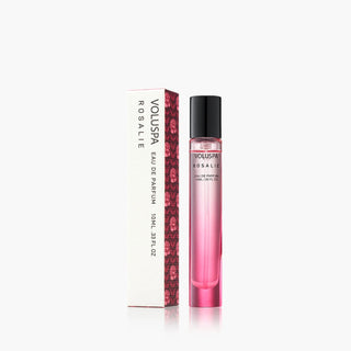 Voleuspe Rosalie perfume bottle and packaging on a white background
