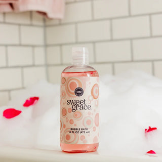 Shop the Sweet Grace Bubble Bath 16 oz by Bridgewater Candle Company. Enjoy a relaxing bath with notes of passion fruit, sparkling tea, and patchouli.