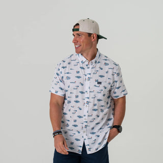 Burlebo Lake Weekend Button Up