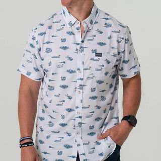 Burlebo Lake Weekend Button Up