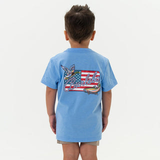 Burlebo Patch Flag Youth Tee