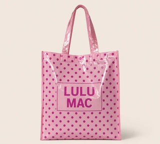 Lulu Mac Polka Dot Reuseable Tote *More Colors*