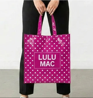 Lulu Mac Polka Dot Reuseable Tote *More Colors*