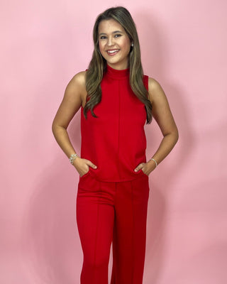 All Eyes On Me Red Pant Set - All About You Boutique & Gifts