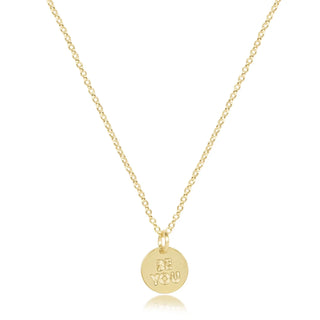 Enewton Be You Gold Disc Necklace