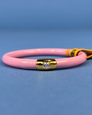 With its glossy pink finish and signature crystal-accented BuDhaGirl bead