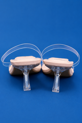 The Collins Clear Heel