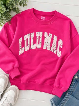 Lulu mac pink polkadot 
