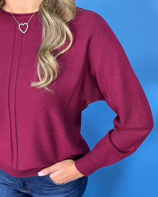 Easy Days Front Seam Light Knit Sweater *More Colors* - All About You