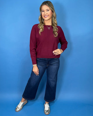Easy Days Front Seam Light Knit Sweater *More Colors* - All About You