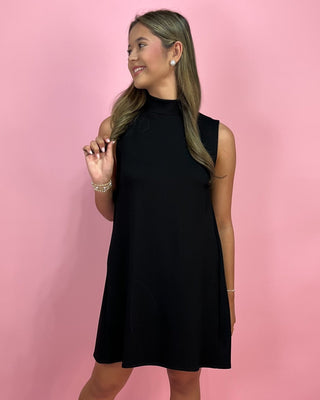 Effortlessly Elegant Black Sleeveless Dress - All About You Boutique & Gifts