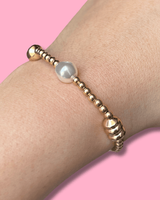 Enewton Admire Gold Admire Pearl 3mm Bracelet - All About You