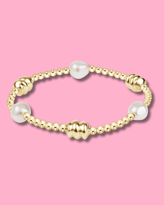 Enewton Admire Gold Admire Pearl 3mm Bracelet - All About You