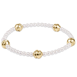 Enewton Admire Sm Gold 3mm Pearl Bracelet - All About You