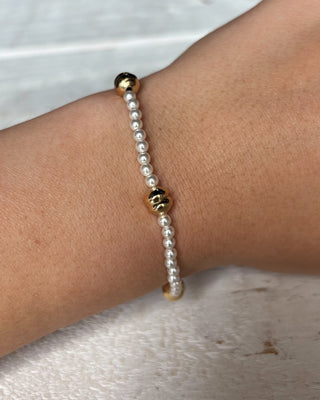 Enewton Admire Sm Gold 3mm Pearl Bracelet - All About You