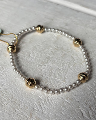 Enewton Admire Sm Gold 3mm Pearl Bracelet - All About You