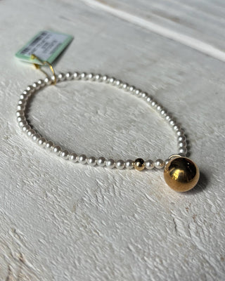 Enewton Gold Charm Pearl Bracelet - All About You