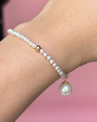 Enewton Pearl Charm Pearl Bracelet - All About You
