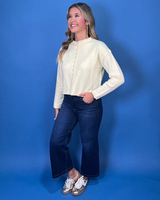 Ever Cozy Brushed Mock Neck Button Up Knit Cardigan *More Colors* - All About You