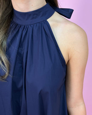 Head Turner Navy Halter Top Dress - All About You Boutique & Gifts