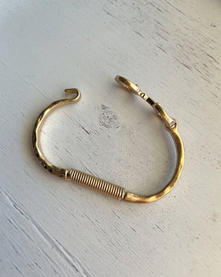 Horse Bit Gold Tone Bracelet - All About You