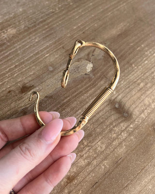 Horse Bit Gold Tone Bracelet - All About You