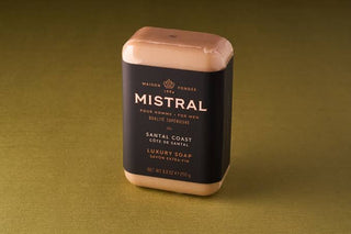 This 8.8 oz moisturizing soap features grapeseed oil, glycerin, and luxurious fragrance.