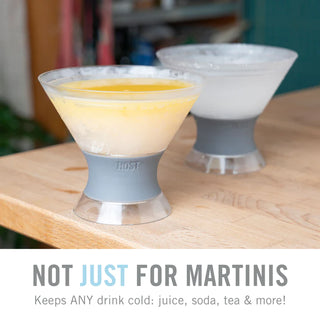 Martini Freeze Cooling Cups Set Of 2