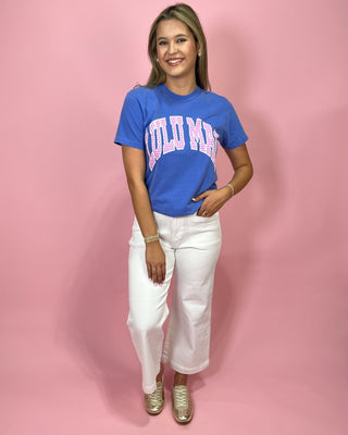 Lulu Mac Darling Blue Dots Top - All About You