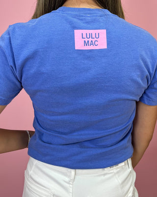 Lulu Mac Darling Blue Dots Top - All About You