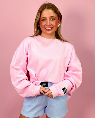 Lulu Mac Harbor Blush Pink Waffle Top - All About You