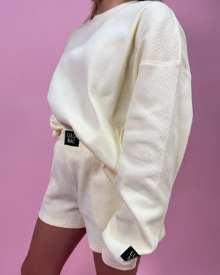 Lulu Mac Lemon Meringue Waffle Top - All About You