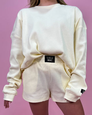 Lulu Mac Lemon Meringue Waffle Top - All About You