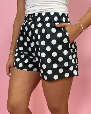 Lulu Mac Midnight Dot Boxer Shorts - All About You