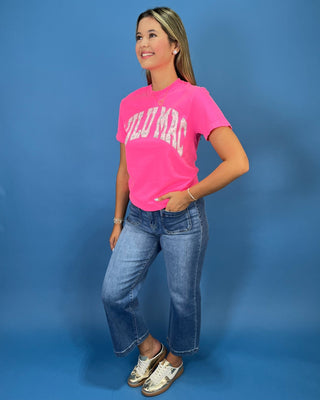 Lulu Mac Neon Pink & Camo Signature Top - All About You