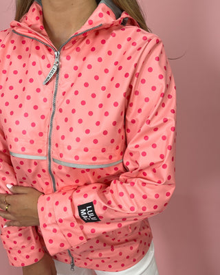 Lulu Mac Pink Dotty Darling Raincoat - All About You