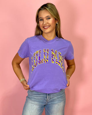 Lulu Mac Purple Reign Gameday Top - All About You