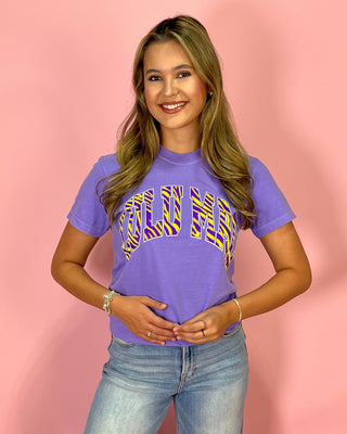 Lulu Mac Purple Reign Gameday Top - All About You