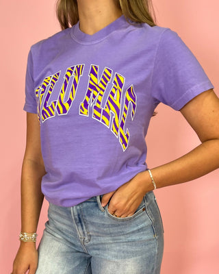 Lulu Mac Purple Reign Gameday Top - All About You