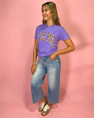 Lulu Mac Purple Reign Gameday Top - All About You