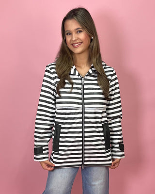 Lulu Mac Weekend Stripe Raincoat - All About You Boutique & Gifts